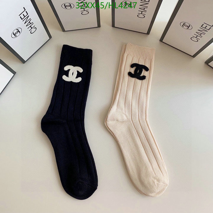 Sock-Chanel,Code: HL4247,$: 32USD