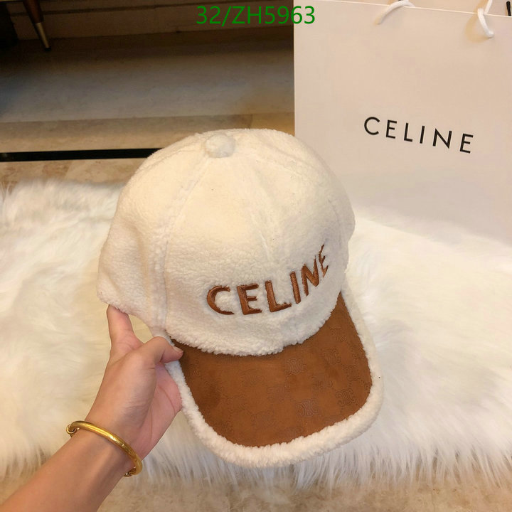 Cap -(Hat)-CELINE, Code: ZH5963,$: 32USD