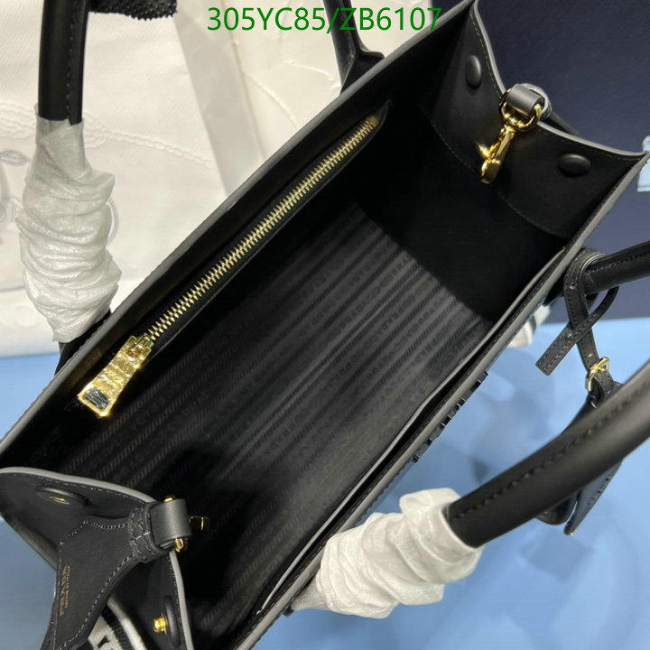 Prada Bag-(Mirror)-Handbag-,Code: ZB6107,$: 305USD