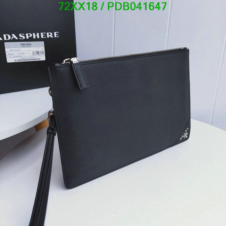 Prada Bag-(Mirror)-Clutch-,Code: PDB041647,$: 72USD