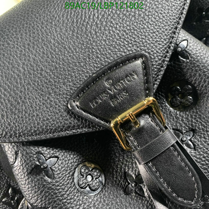 LV Bags-(4A)-Backpack-,Code: LBP121802,$: 89USD