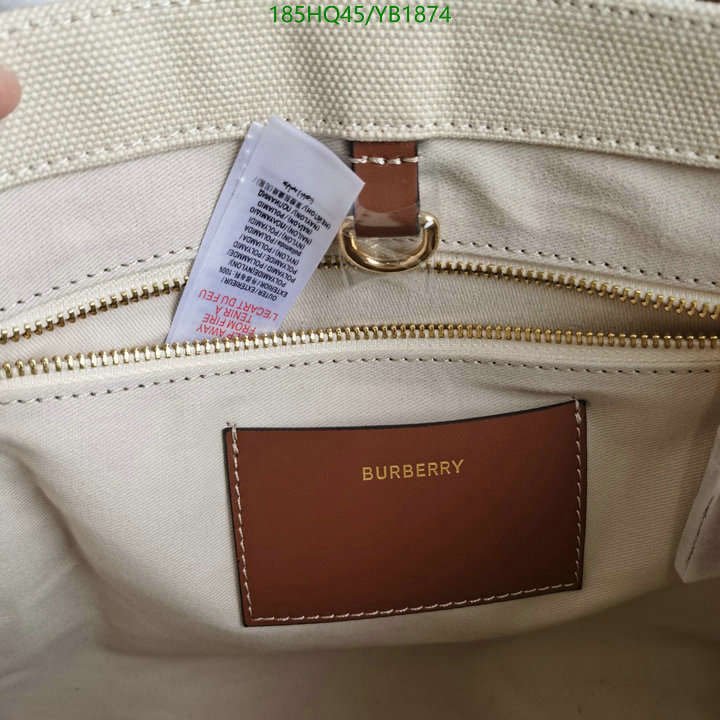 Burberry Bag-(Mirror)-Handbag-,Code: YB1874,$: 185USD