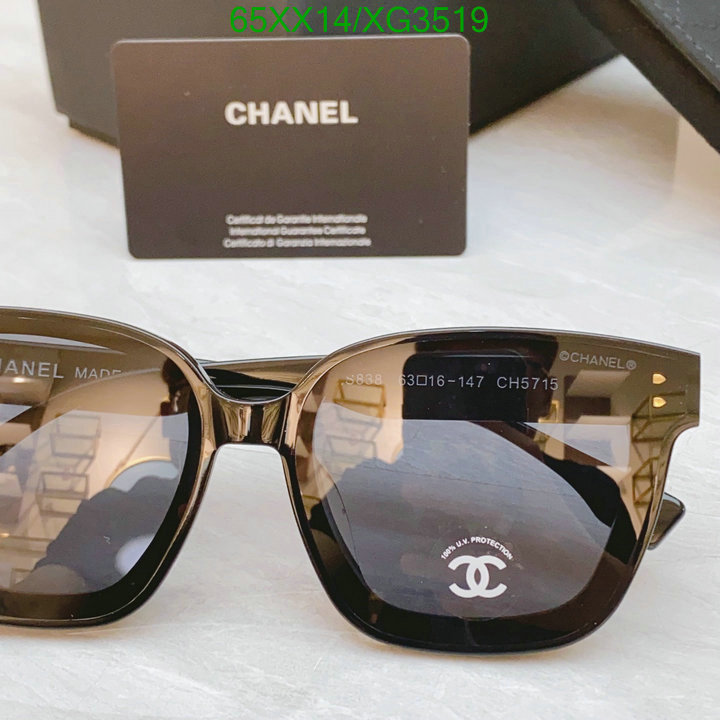 Glasses-Chanel, Code: XG3519,$: 65USD