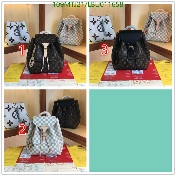 LV Bags-(4A)-Backpack-,Code: LBU011658,$: 109USD