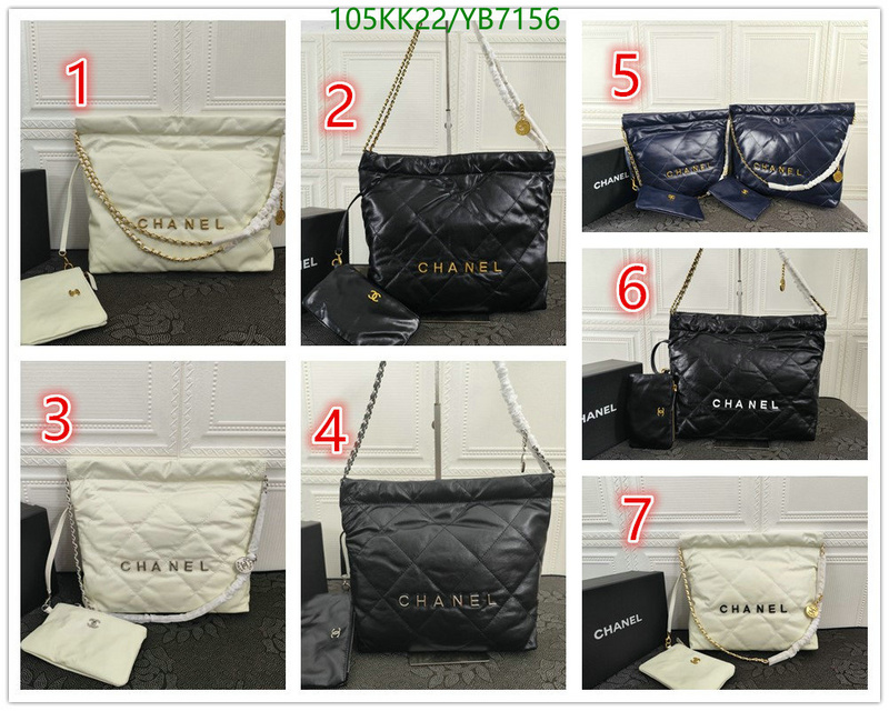 Chanel Bags ( 4A )-Handbag-,Code: YB7156,