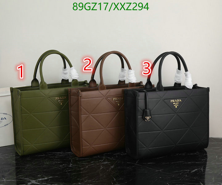 Prada Bag-(4A)-Handbag-,Code: XXZ294,