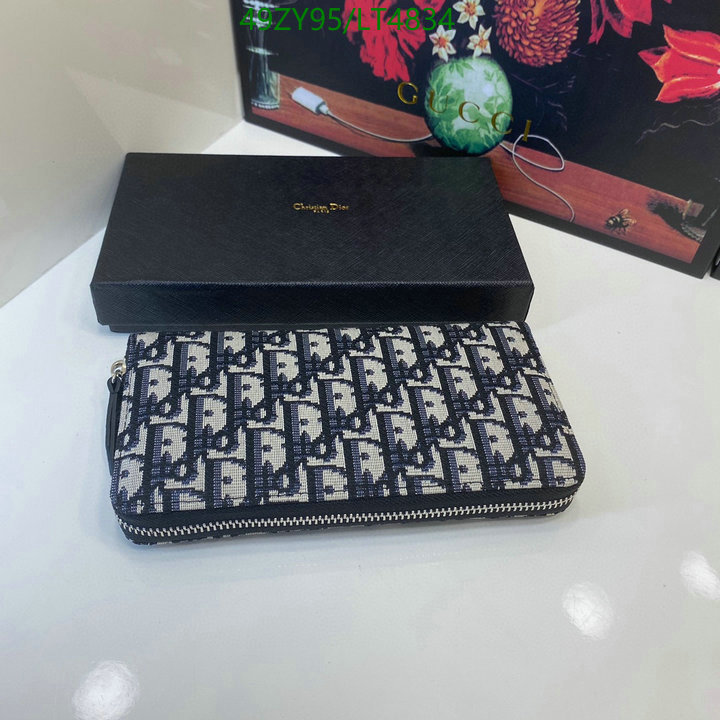 Dior Bags-(4A)-Wallet,Code: LT4834,$: 49USD
