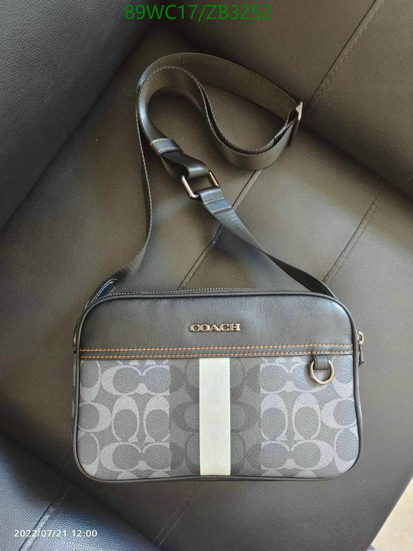 Coach Bag-(4A)-Diagonal-,Code: ZB3252,$: 89USD