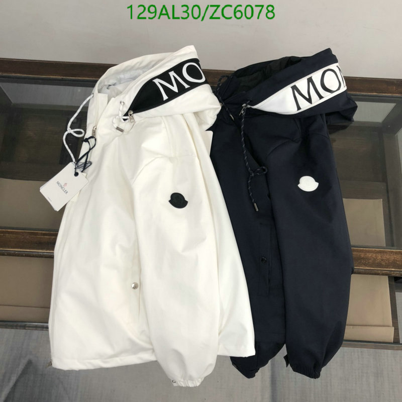 Down jacket Men-Moncler, Code: ZC6078,$: 129USD