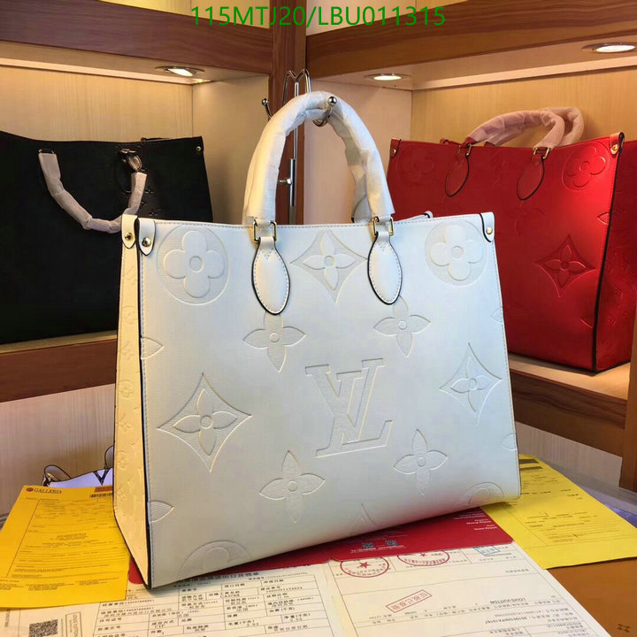 LV Bags-(4A)-Handbag Collection-,Code: LBU011315,$: 115USD