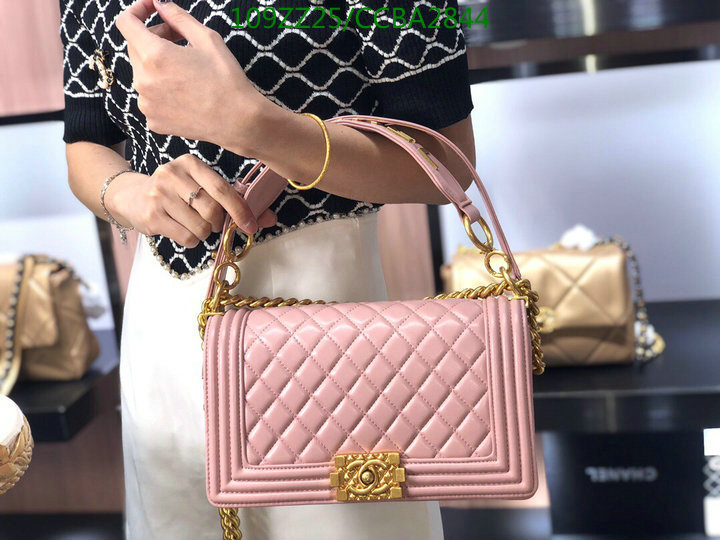 Chanel Bags ( 4A )-Le Boy,Code: CCBA2844,$: 109USD