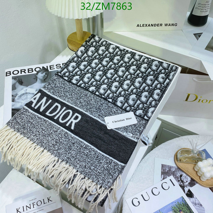 Scarf-Dior, Code: ZM7863,$: 32USD