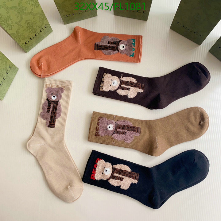 Sock-Gucci, Code: FL1081,$: 32USD