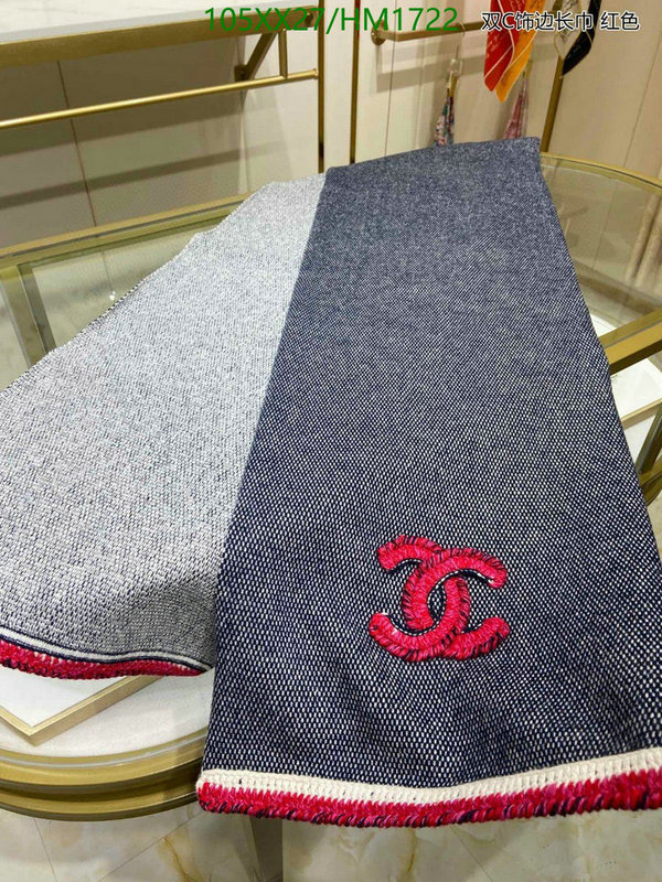 Scarf-Chanel, Code: HM1722,$: 105USD