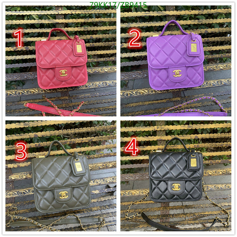 Chanel Bags ( 4A )-Diagonal-,Code: ZB9415,$: 79USD