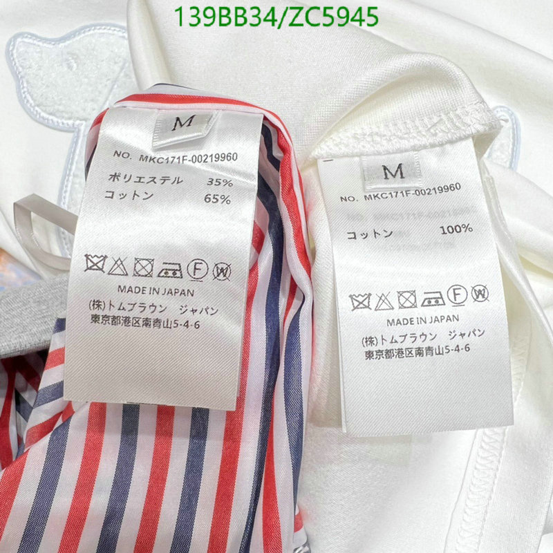 Clothing-Thom Browne, Code: ZC5945,$: 139USD