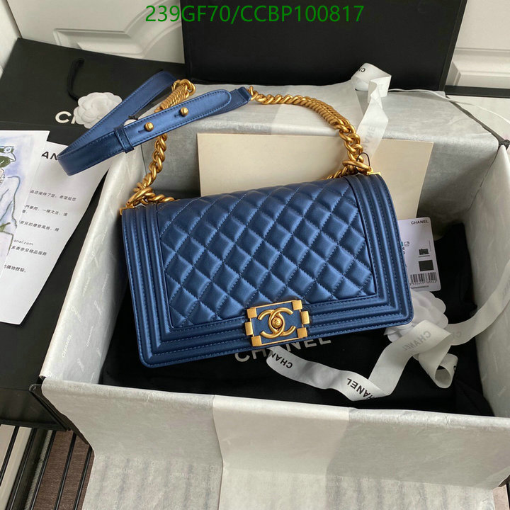 Chanel Bags -(Mirror)-Le Boy,Code: CCBP100817,$: 239USD