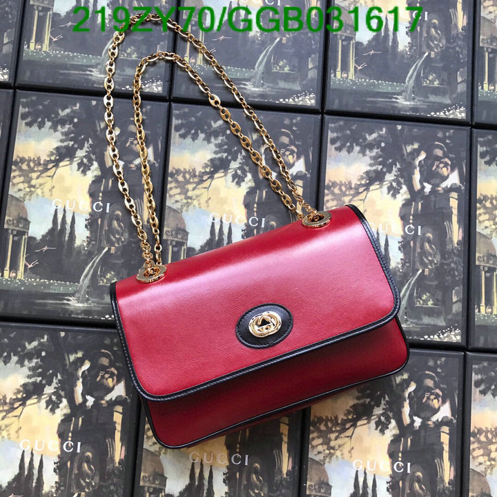 Gucci Bag-(Mirror)-Diagonal-,Code: GGB031617,$: 219USD