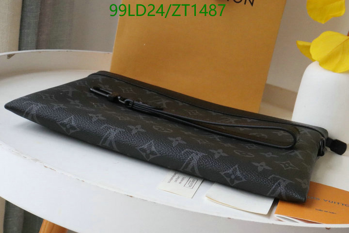 LV Bags-(Mirror)-Wallet-,Code: ZT1487,$: 99USD