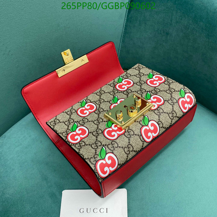 Gucci Bag-(Mirror)-Padlock,Code: GGBP090602,$: 265USD