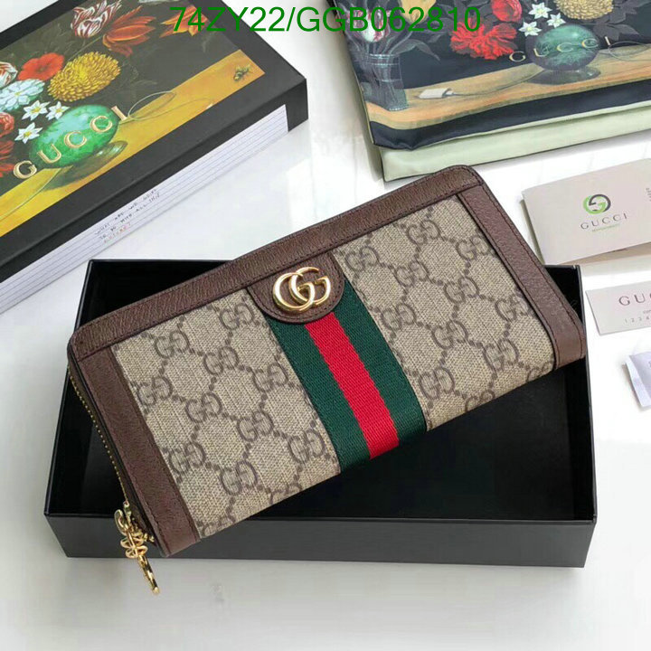 Gucci Bag-(Mirror)-Wallet-,Code: GGB062810,$: 74USD