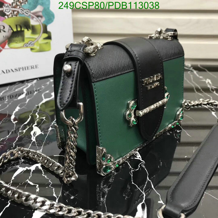 Prada Bag-(Mirror)-Diagonal-,Code: PDB113038,$: 249USD