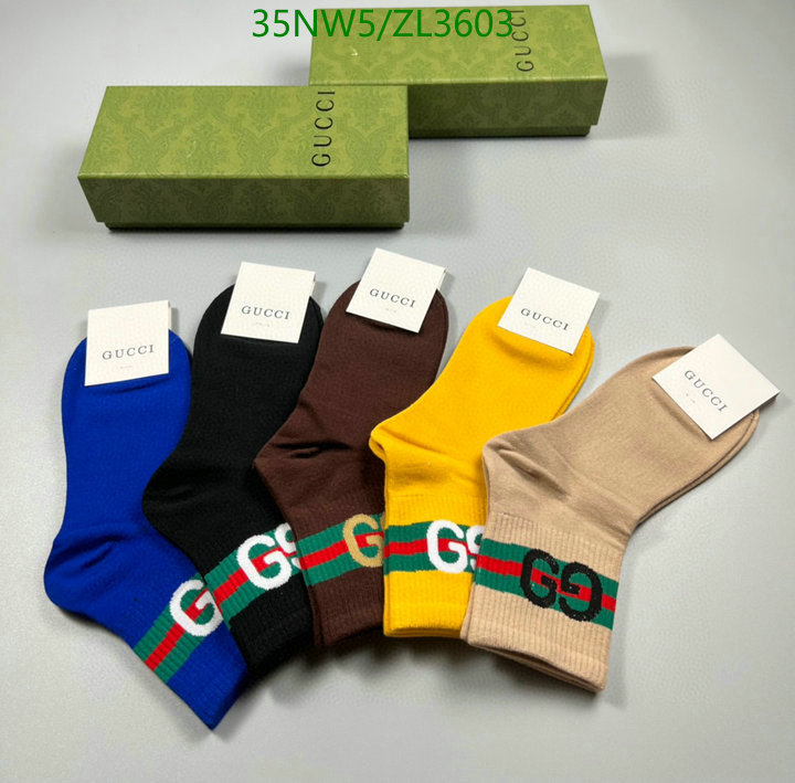 Sock-Gucci, Code: ZL3603,$: 35USD