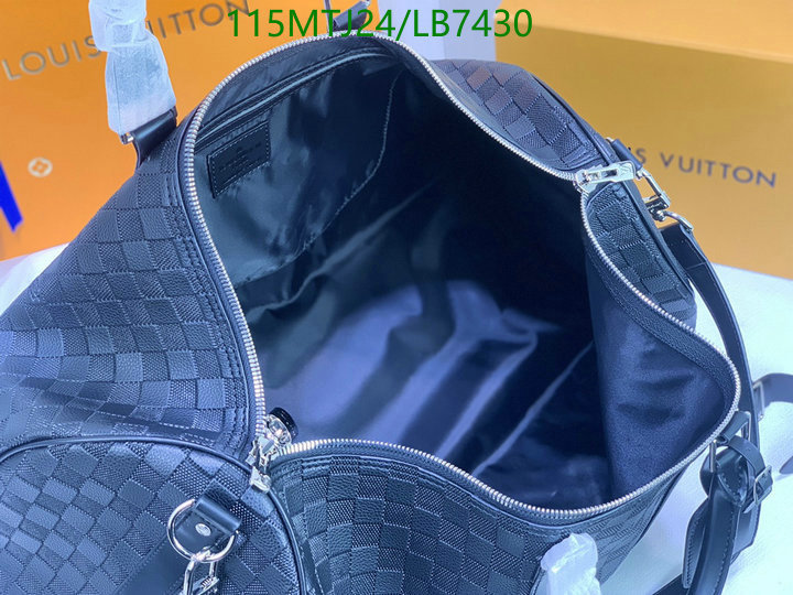 LV Bags-(4A)-Keepall BandouliRe 45-50-,Code: LB7430,$: 115USD