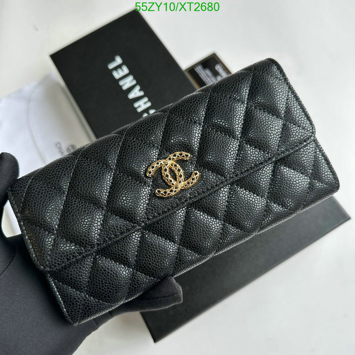 Chanel Bags ( 4A )-Wallet-,Code: XT2680,$: 55USD