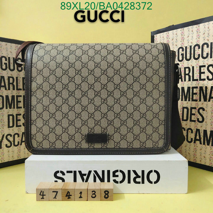 Gucci Bag-(4A)-Diagonal-,Code:BA0428372,$: 89USD