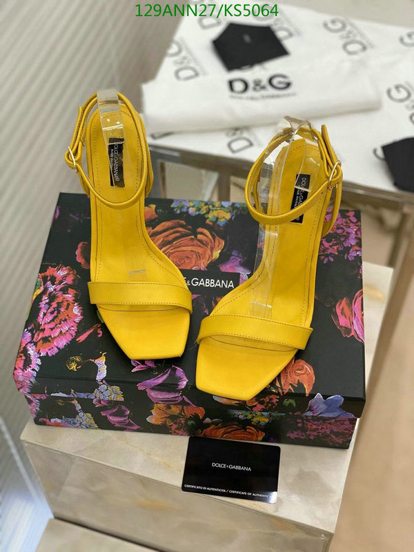 Women Shoes-D&G, Code: KS5064,$: 129USD