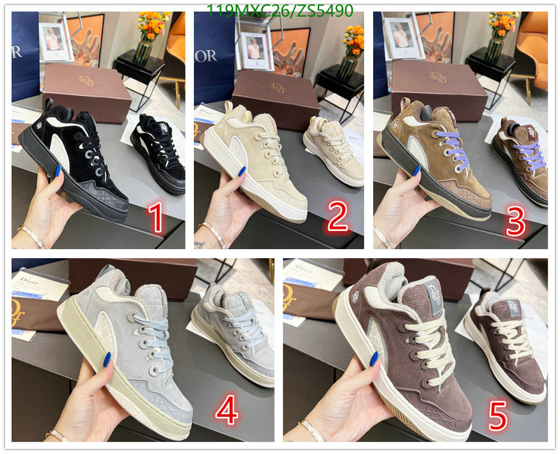 Men shoes-Dior, Code: ZS5490,$: 119USD