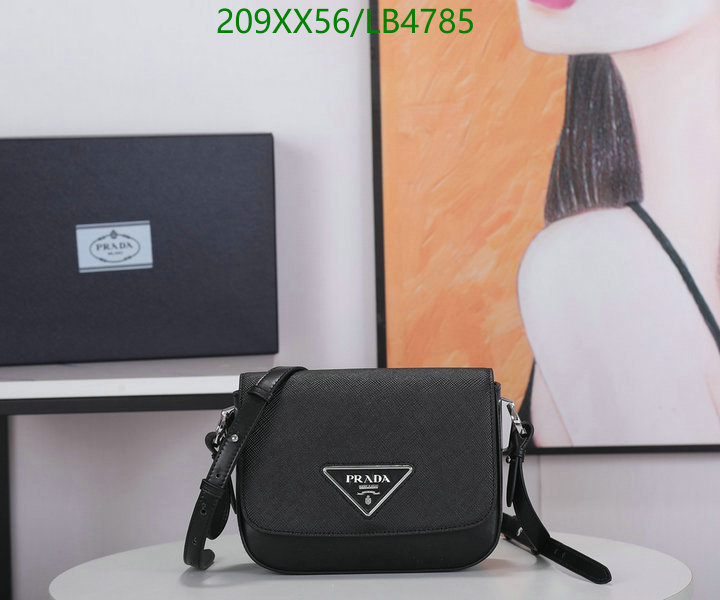 Prada Bag-(Mirror)-Diagonal-,Code: LB4785,$: 209USD