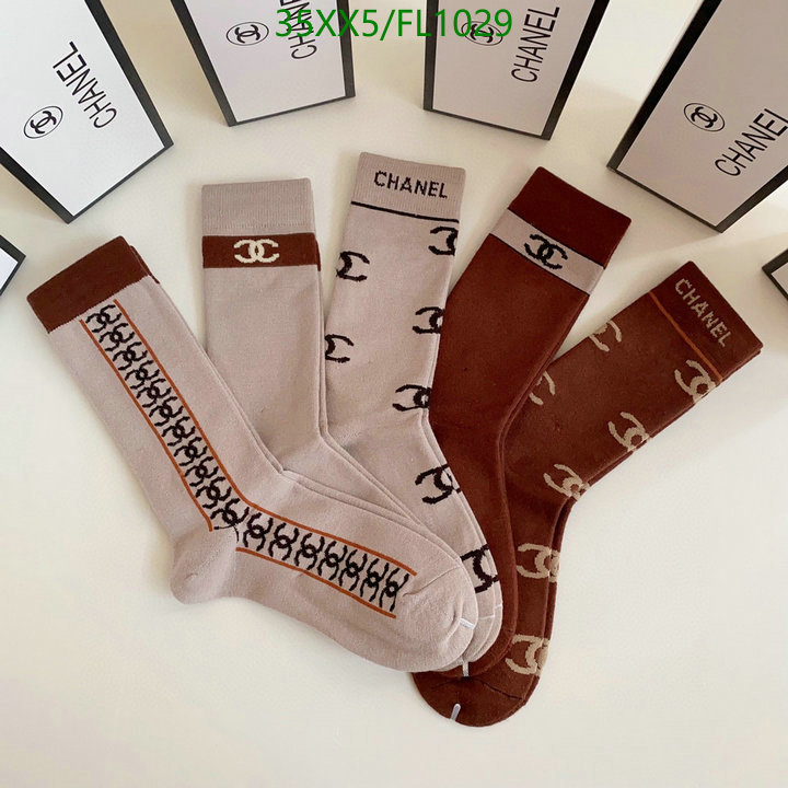 Sock-Chanel,Code: FL1028,$: 35USD