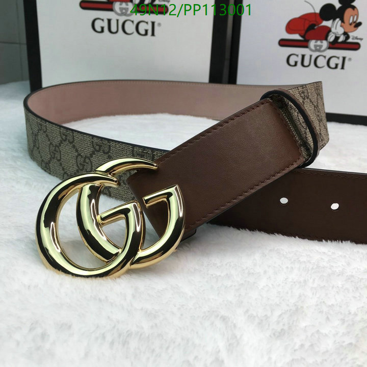 Belts-Gucci, Code: PP113001,$: 49USD