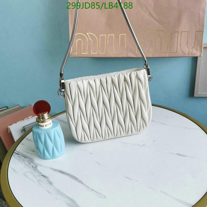 Miu Miu Bag-(Mirror)-Diagonal-,Code: LB4188,$: 299USD