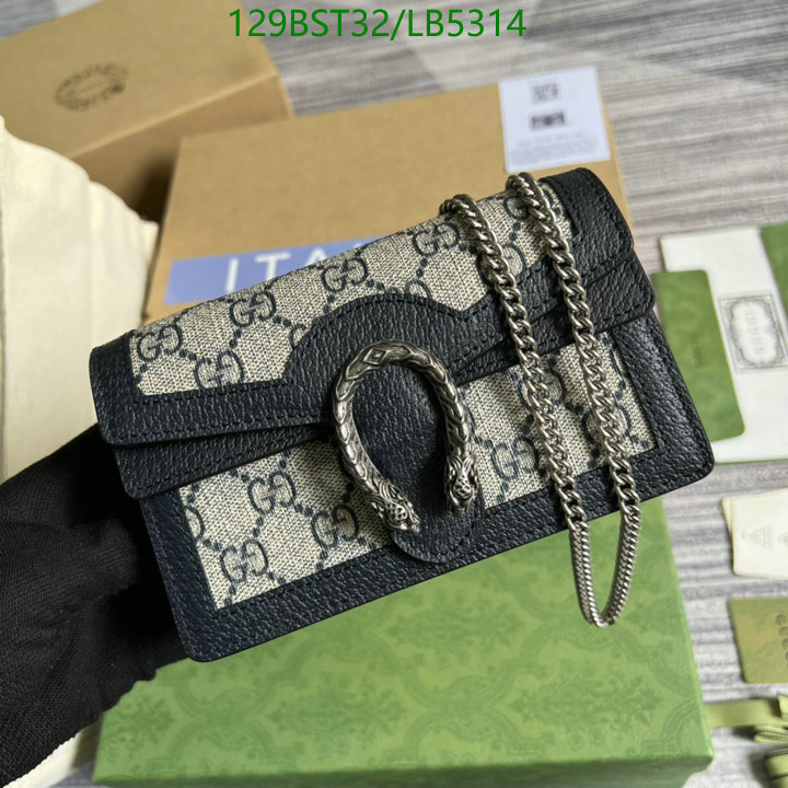 Gucci Bag-(Mirror)-Dionysus-,Code: LB5314,$: 129USD