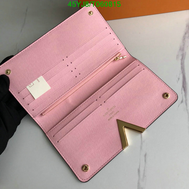 LV Bags-(4A)-Wallet-,Code: T060815,$: 42USD