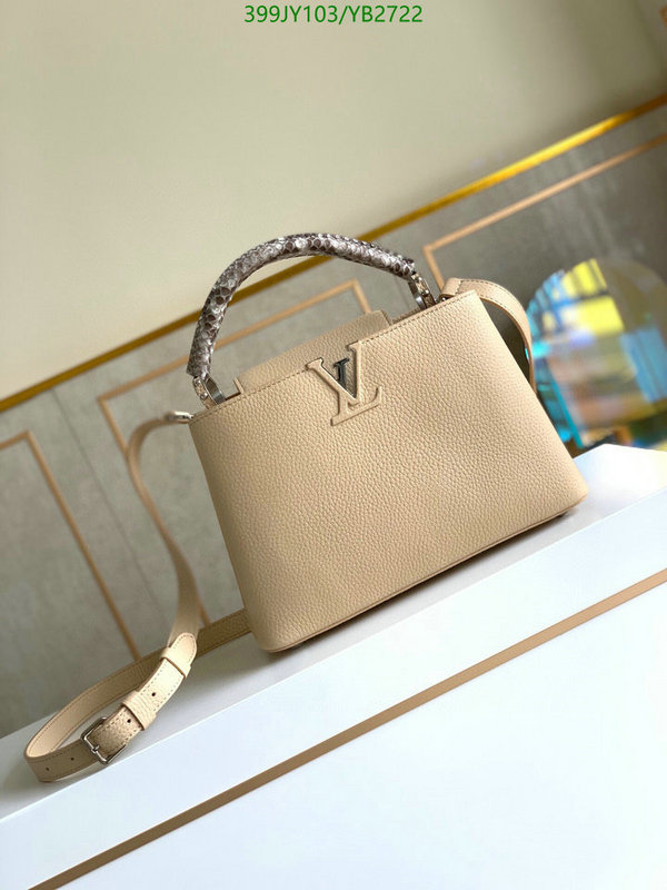 LV Bags-(Mirror)-Handbag-,Code: YB2722,$: 399USD