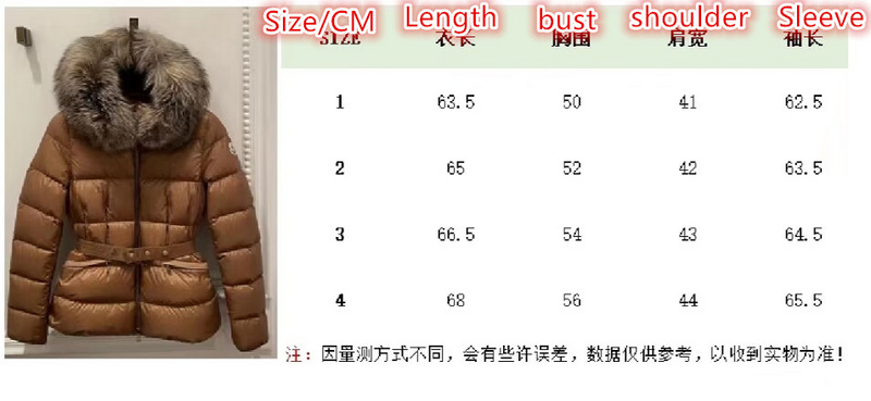 Down jacket Women-Moncler, Code: YC7356,$: 215USD