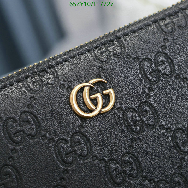 Gucci Bag-(4A)-Wallet-,Code: LT7727,$: 65USD