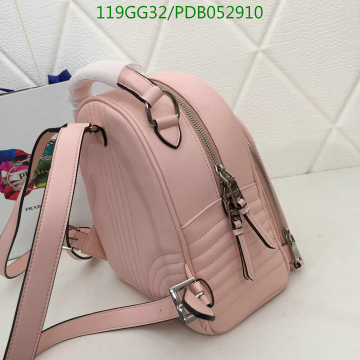 Prada Bag-(4A)-Backpack-,Code: PDB052910,$:119USD