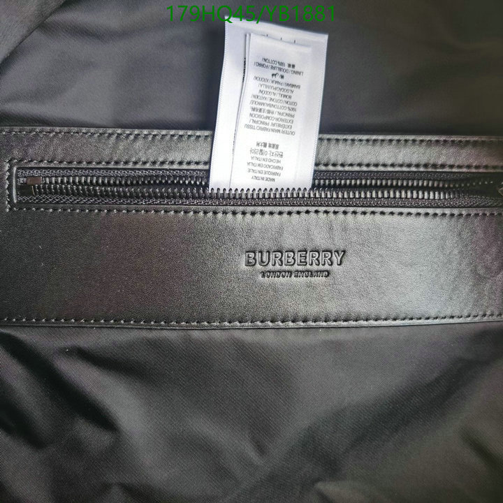 Burberry Bag-(Mirror)-Backpack-,Code: YB1881,$: 179USD