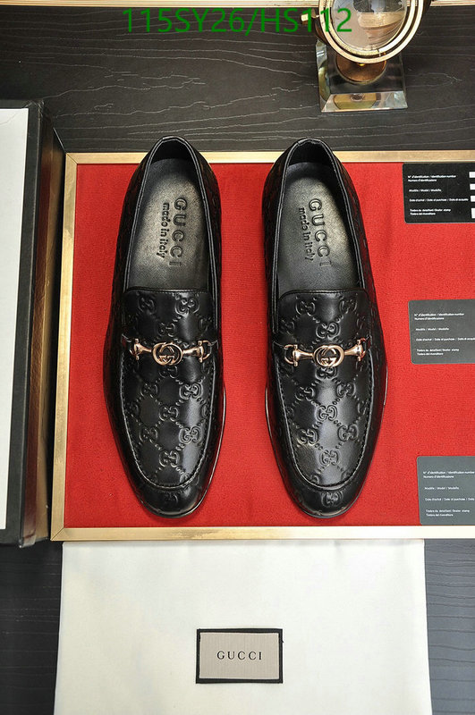 Men shoes-Gucci, Code: HS112,$: 115USD