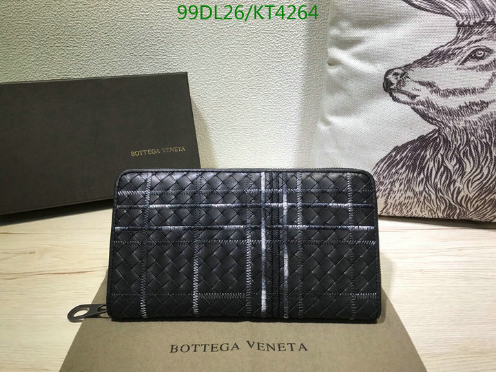 BV Bag-(Mirror)-Wallet-,Code: KT4264,$: 99USD