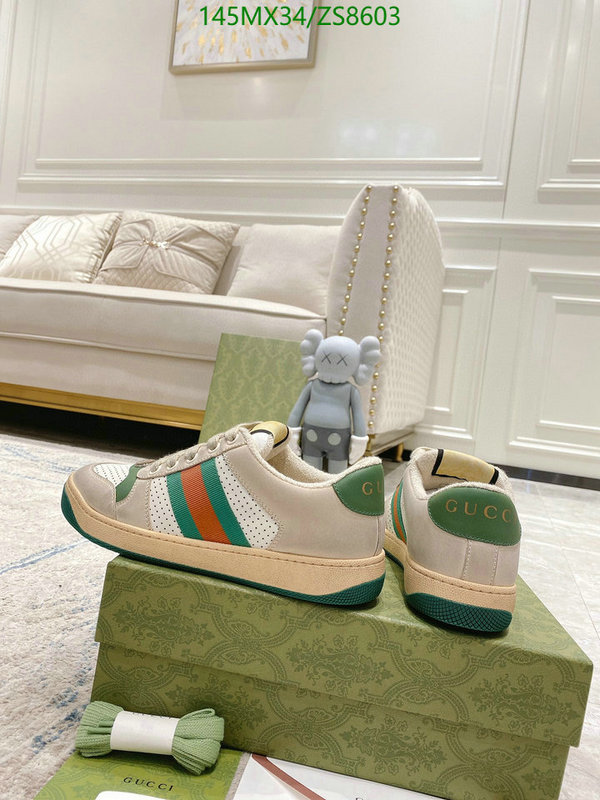 Men shoes-Gucci, Code: ZS8603,$: 145USD