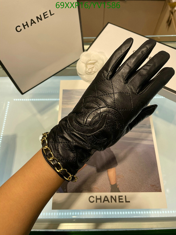 Gloves-Chanel, Code: YV1586,$: 69USD