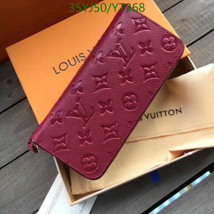 LV Bags-(4A)-Wallet-,Code: YT368,$: 35USD