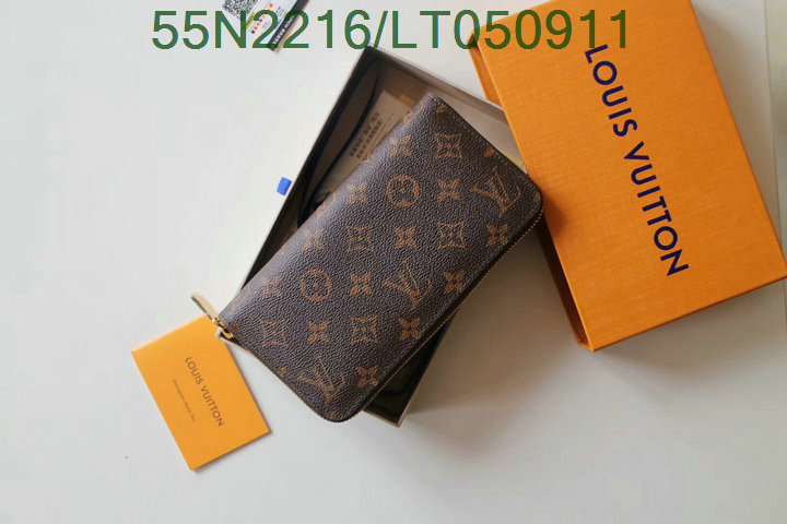 LV Bags-(Mirror)-Wallet-,Code:LT050911,$: 55USD