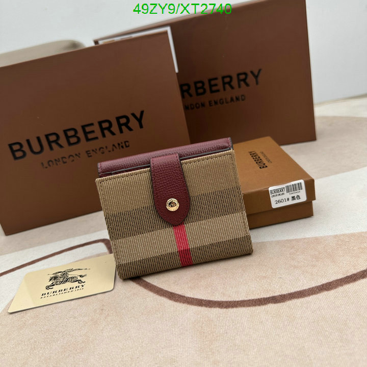 Burberry Bag-(4A)-Wallet-,Code: XT2740,$: 49USD